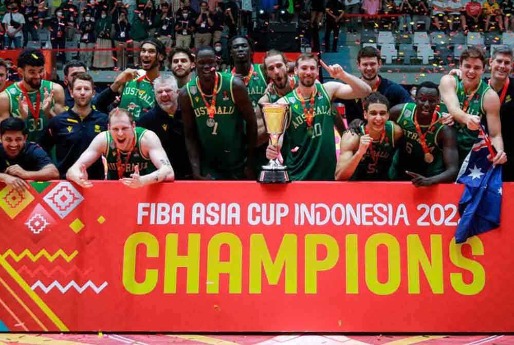 FIBA Asia Cup 2022 - Bekuk Lebanon, Australia Pertahankan Gelar